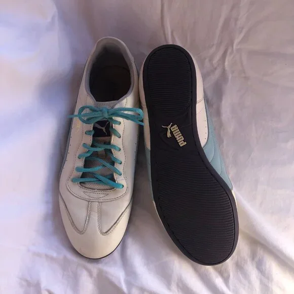 PUMA RING LEATHER SNEAKERS - Picture 2 of 4